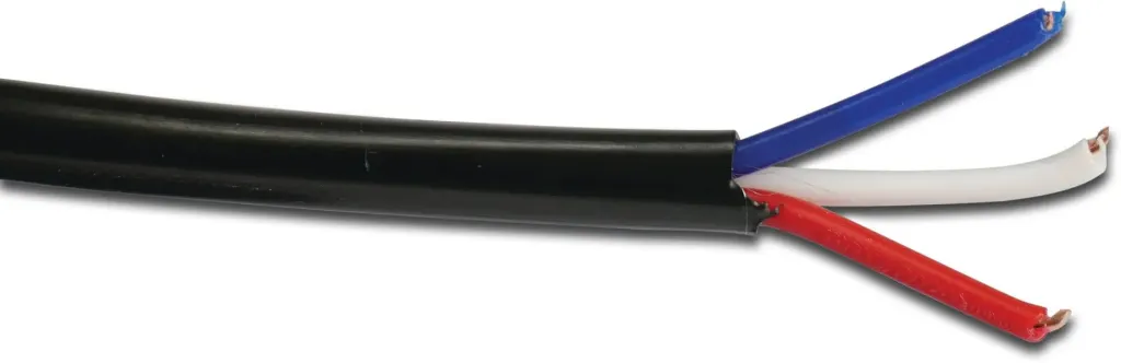 ELEKTRICITEITSKABEL GRIJS TYPE 12 X 0.8MM² 12 KLEUR GECODEERDE DRADEN