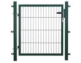 [ETPZW100/100] ENKELE TUINPOORT 'GRACE'  ZWART (1 M BR X 1 M HG)