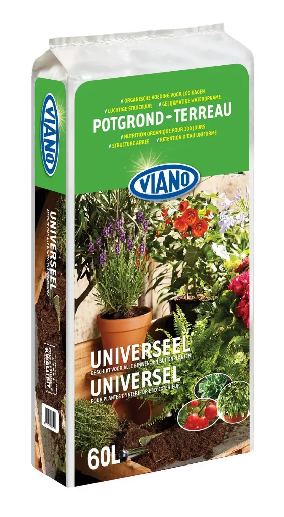 [PGSUN40] VIANO UNIVERSELE BODEMVERBETERAAR VOOR ALLE AANPLANTINGEN (40 L)