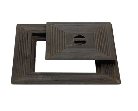 [C290136] GIETIJZER DEKSEL ENKEL 35X35CM