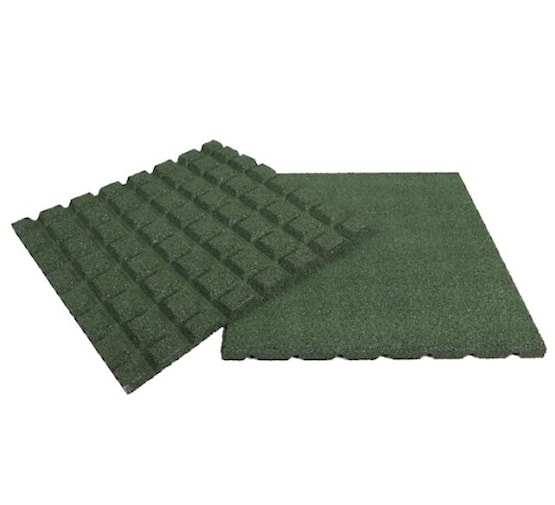 [RTGLGR] RUBBER TEGEL - 50 X 50 CM (GROEN)