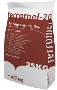 [FRML25] FERROMEL (ijzersulfaat) - 20KG