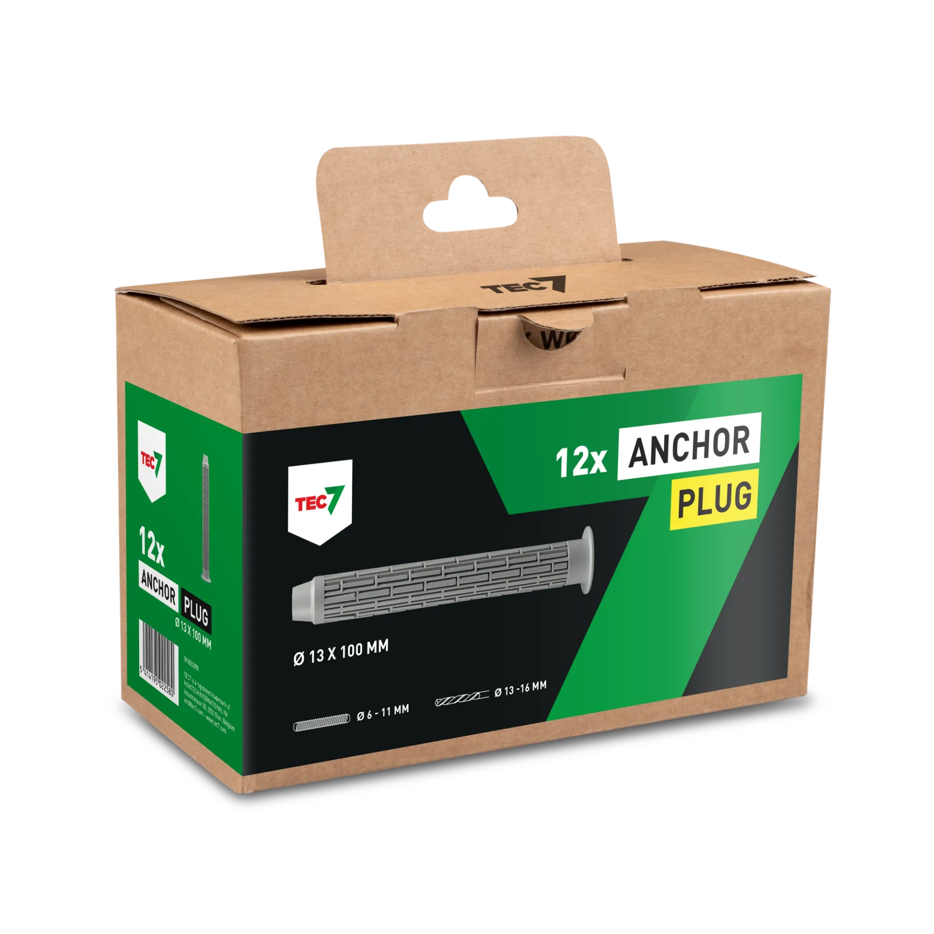[ANCHRPL] ANCHOR PLUG M13 x 100 MM - (/ STUK)