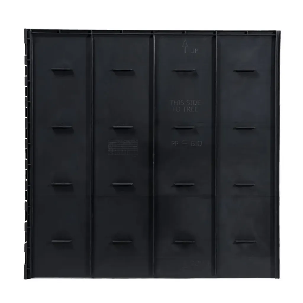 [1.102.01] TRG WORTELGELEIDING ZWART - 90 CM X 75 CM