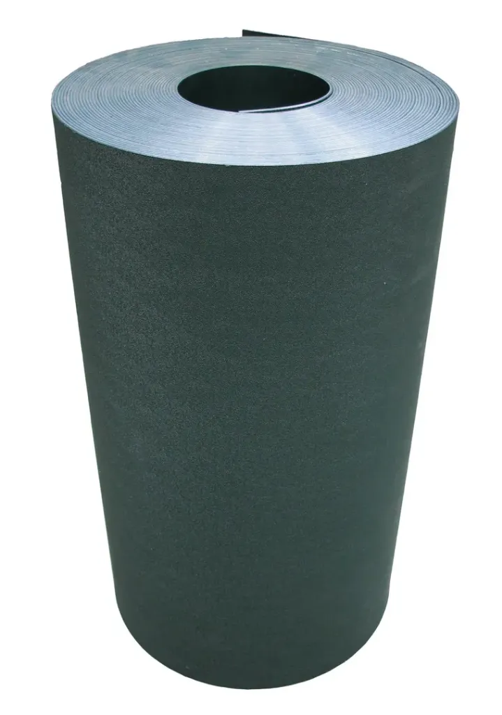 [1.912.01] AMFIBIESCHERM DONKERGROEN - ROL 25 METERS DIKTE 2MM