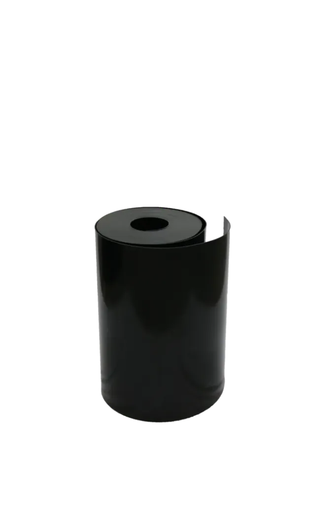 [1.912.15] AMFIBIESCHERM ZWART - ROL 25 METERS DIKTE 2MM