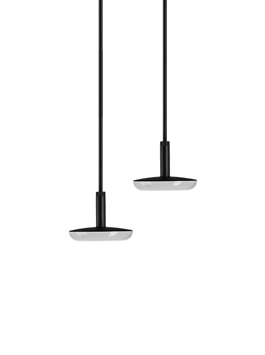 IN-LITE SWAY PENDANT 100-230V DUO BLACK