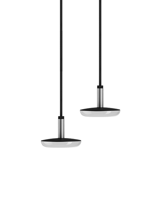 IN-LITE SWAY PENDANT 100-230V DUO PEARL GREY